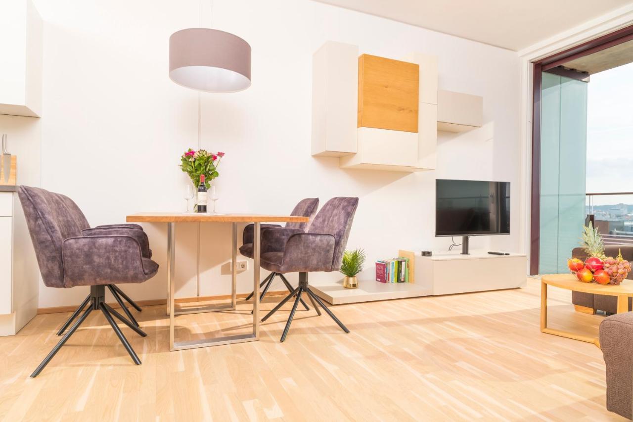 Triiiple Tower Dream Apartments With Rooftop-Summer-Pool Wien Eksteriør bilde
