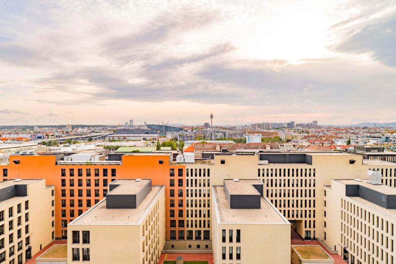 Triiiple Tower Dream Apartments With Rooftop-Summer-Pool Wien Eksteriør bilde