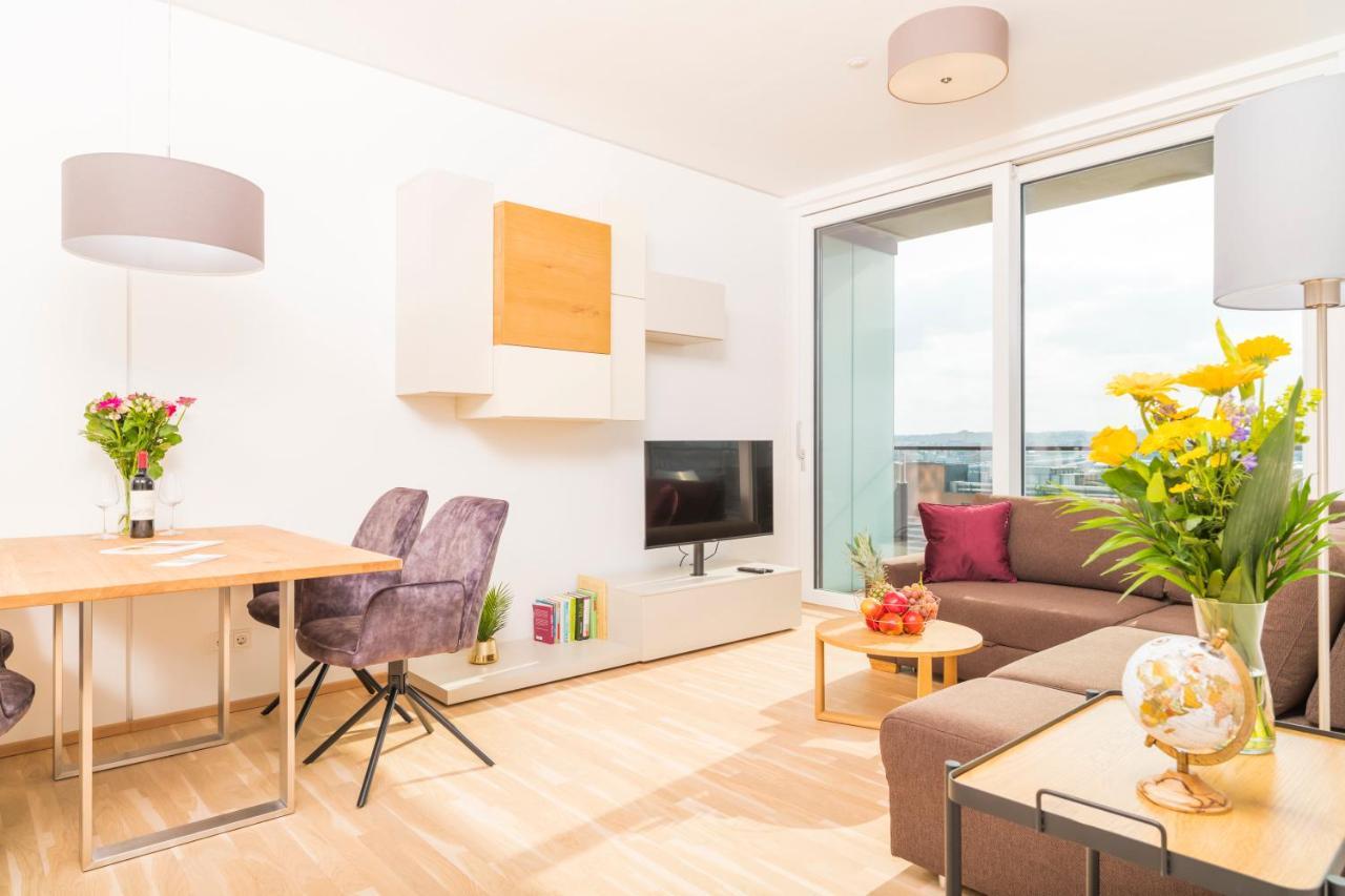 Triiiple Tower Dream Apartments With Rooftop-Summer-Pool Wien Eksteriør bilde