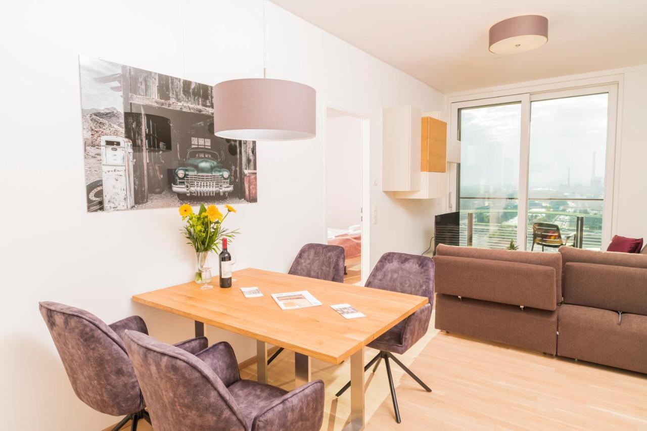 Triiiple Tower Dream Apartments With Rooftop-Summer-Pool Wien Eksteriør bilde