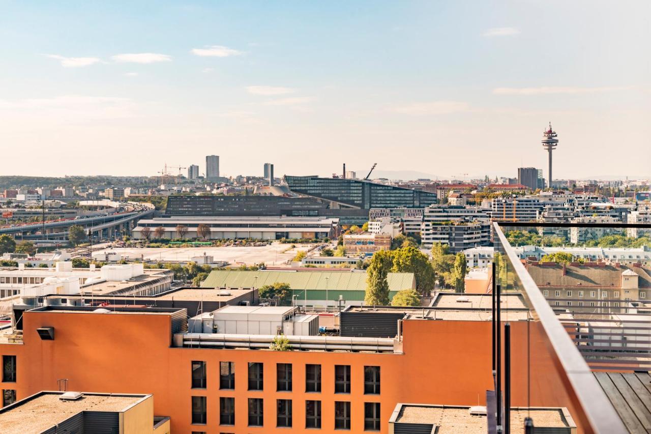 Triiiple Tower Dream Apartments With Rooftop-Summer-Pool Wien Eksteriør bilde