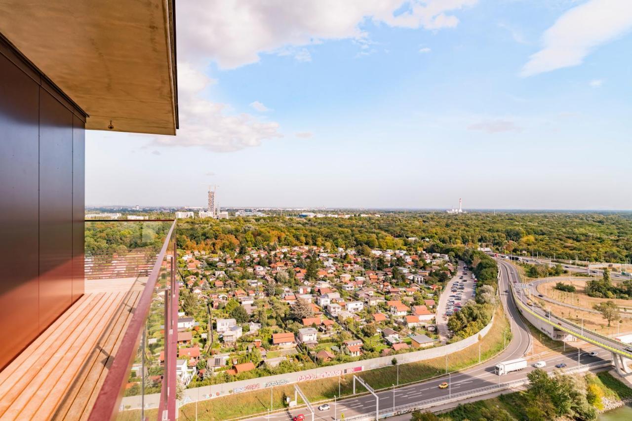 Triiiple Tower Dream Apartments With Rooftop-Summer-Pool Wien Eksteriør bilde