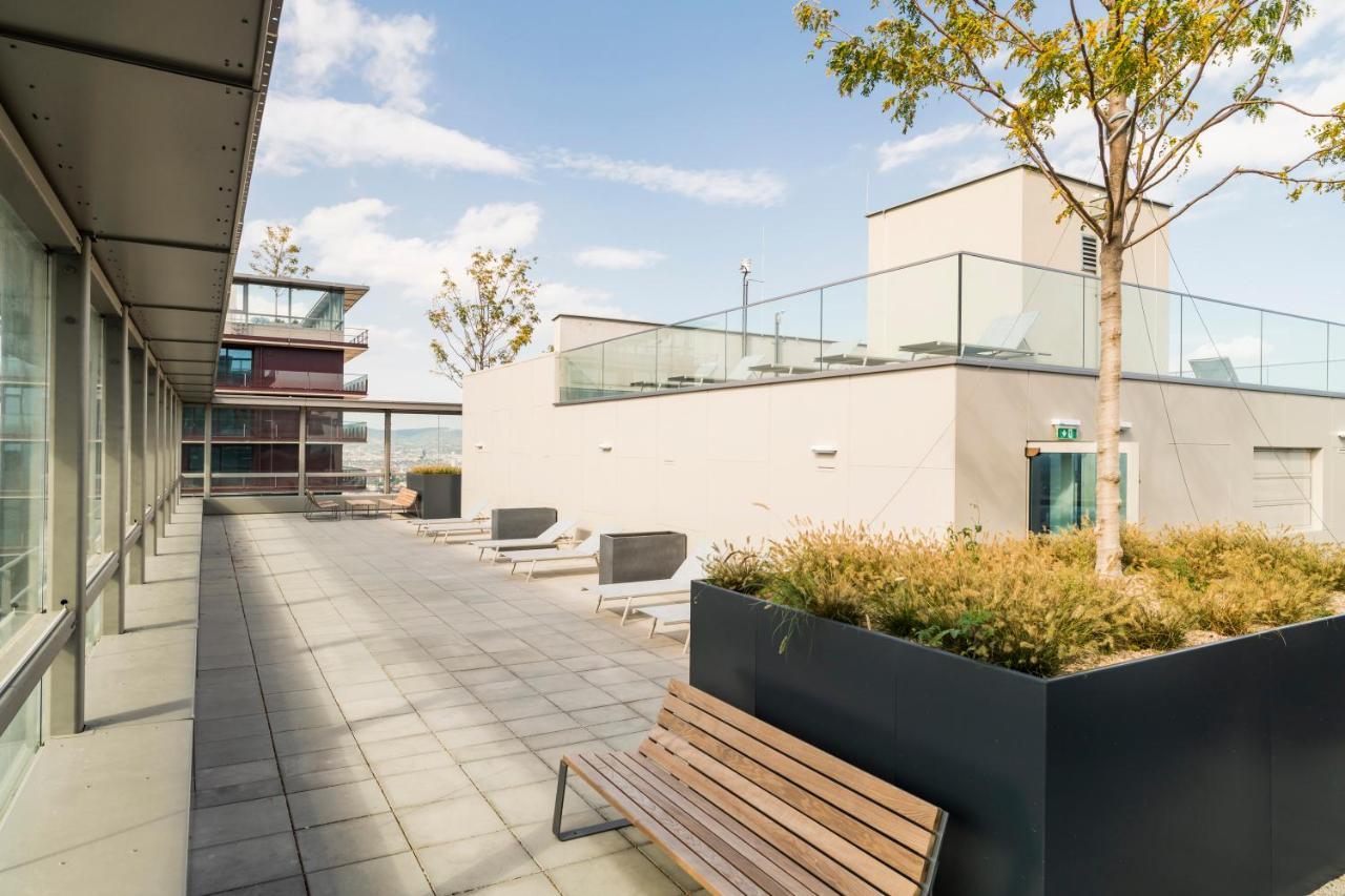 Triiiple Tower Dream Apartments With Rooftop-Summer-Pool Wien Eksteriør bilde
