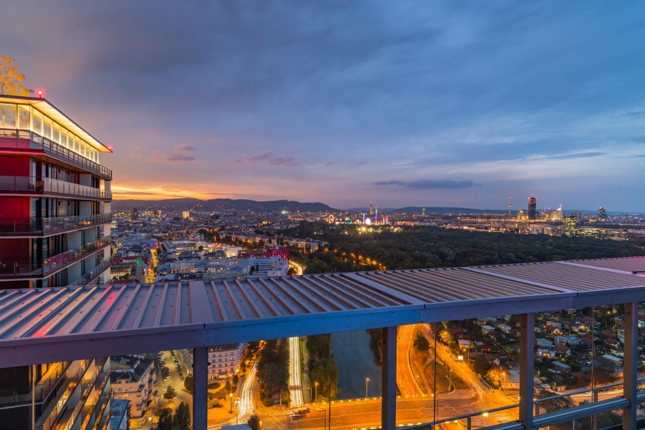 Triiiple Tower Dream Apartments With Rooftop-Summer-Pool Wien Eksteriør bilde