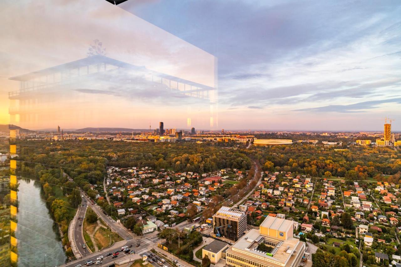 Triiiple Tower Dream Apartments With Rooftop-Summer-Pool Wien Eksteriør bilde